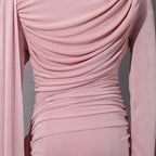 Draped Maxi Dress