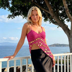 Casual sequin top