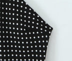 French resort polka dot print
