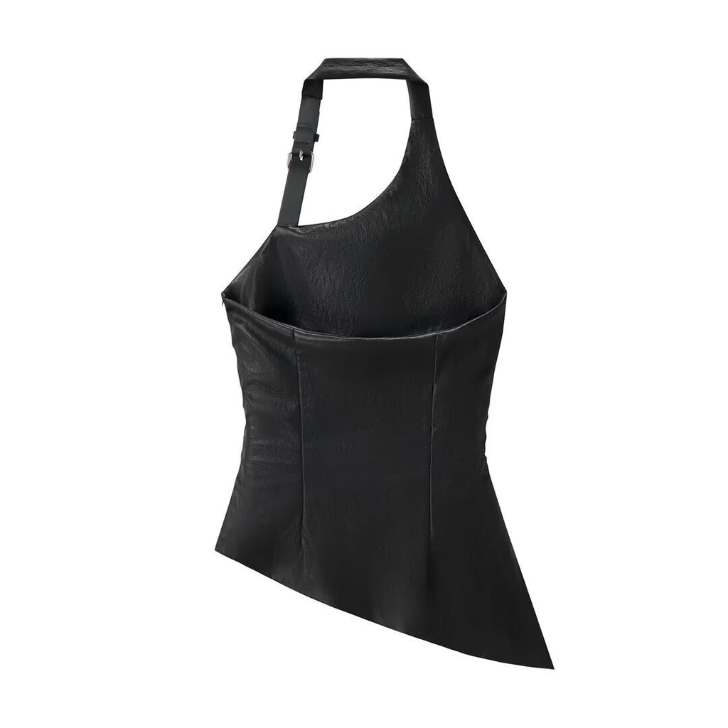 Asymmetrical hem buckle