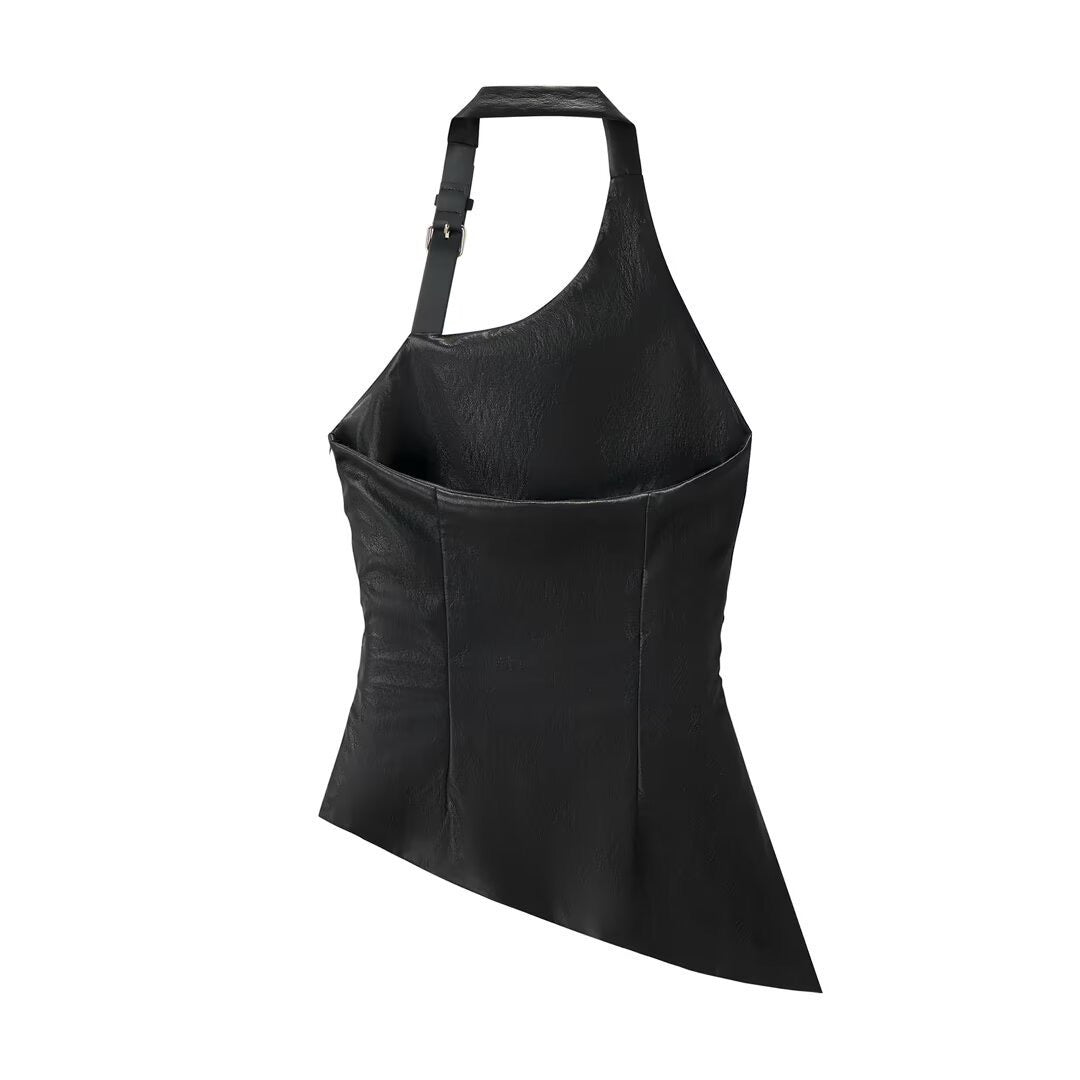 Asymmetrical hem buckle