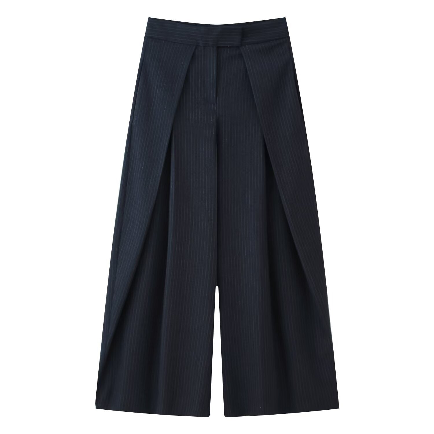 New pleated long pants