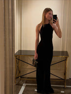 French satin mermaid gown