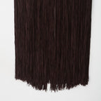 Retro slim fit tassel dress