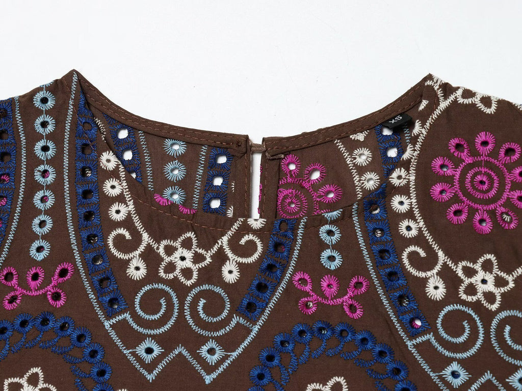 Embroidery boho set