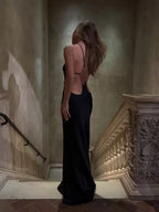 French satin mermaid gown