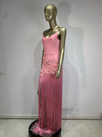 sexy fringes dress