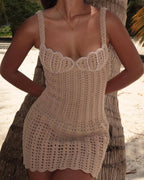 Beach pearl dress