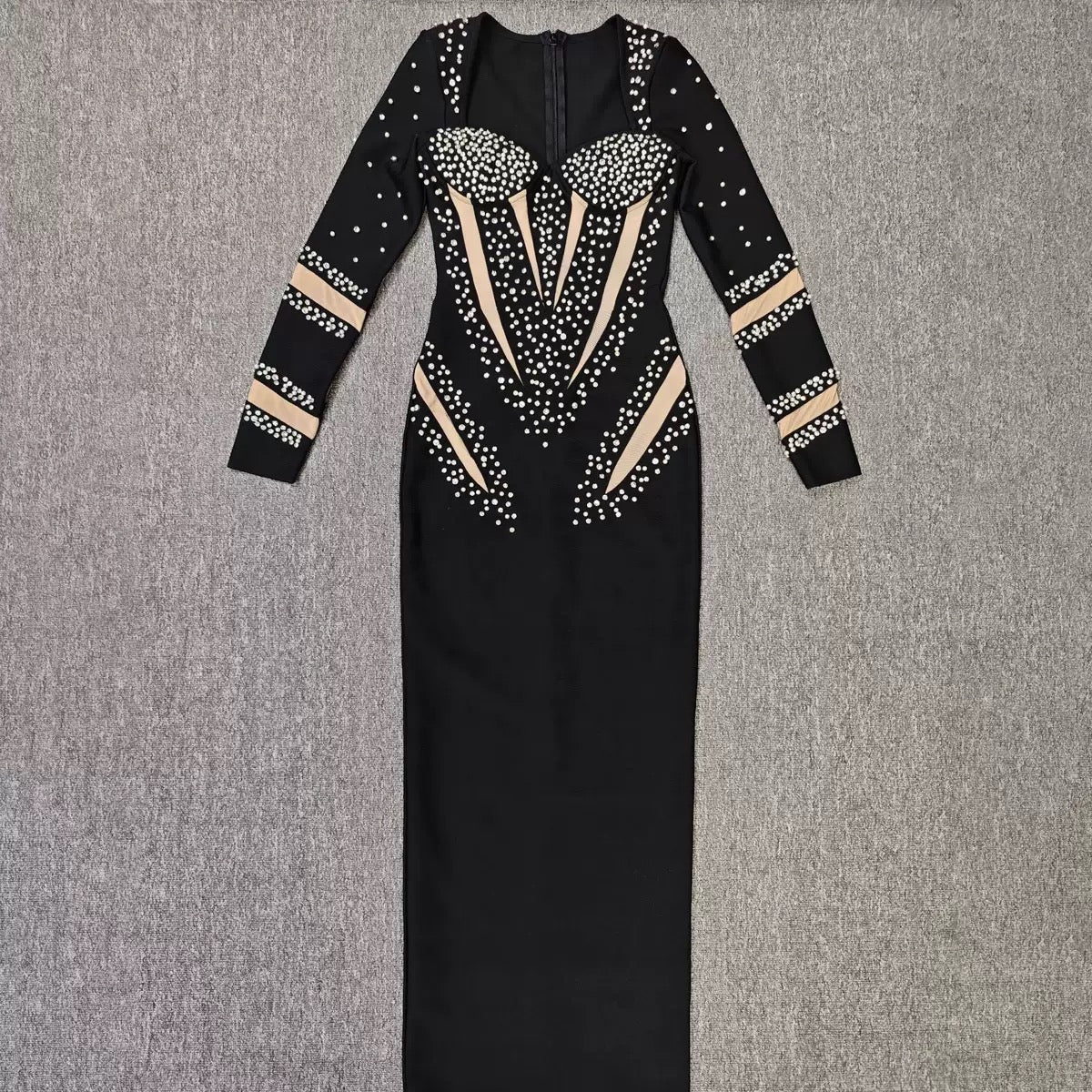 American rhinestone bandage dress