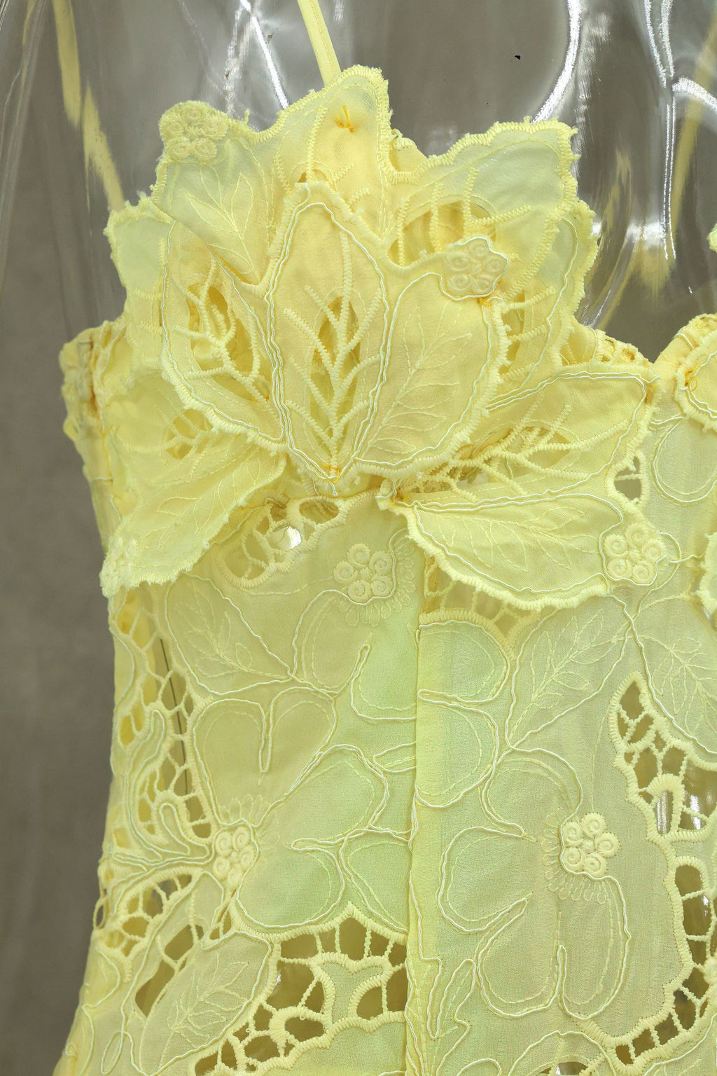 Embroidery floral dress