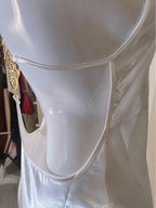 French satin mermaid gown