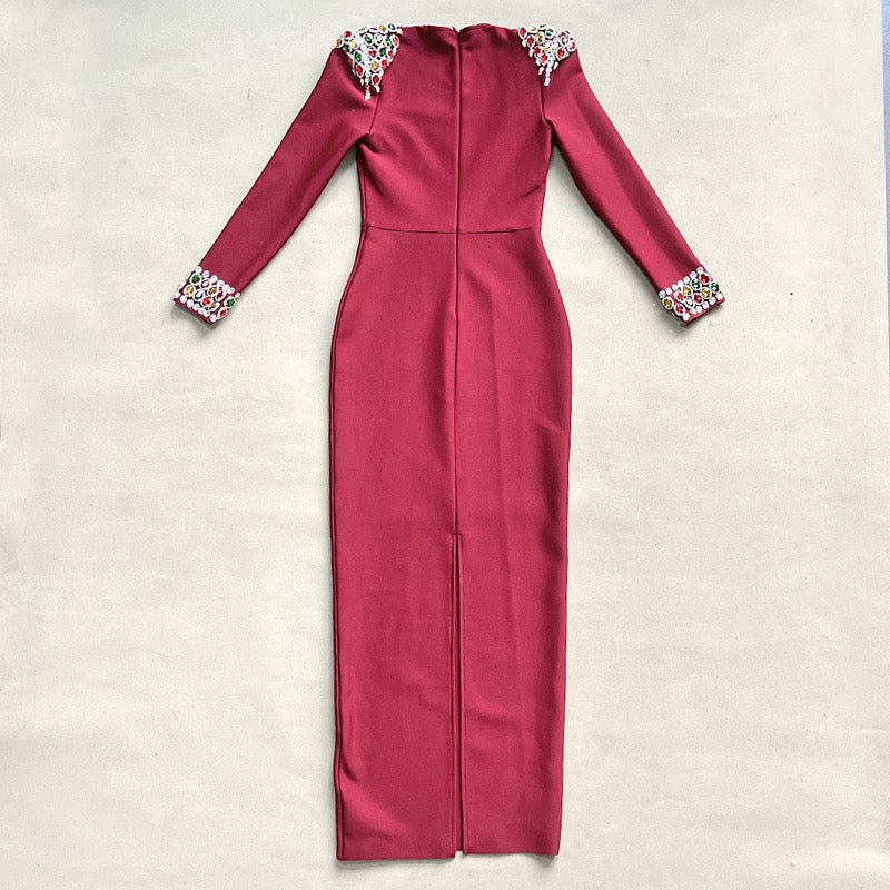 dress with diamonds