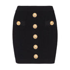 Mid waist short skirt