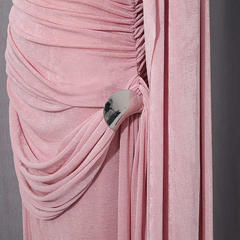 Draped Maxi Dress