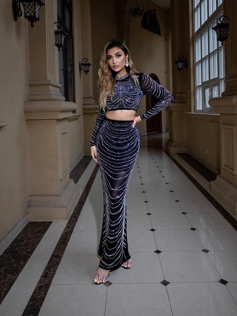 Sparkling sexy set