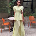 Australian shawl 3 pieces style dress