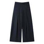 New pleated long pants
