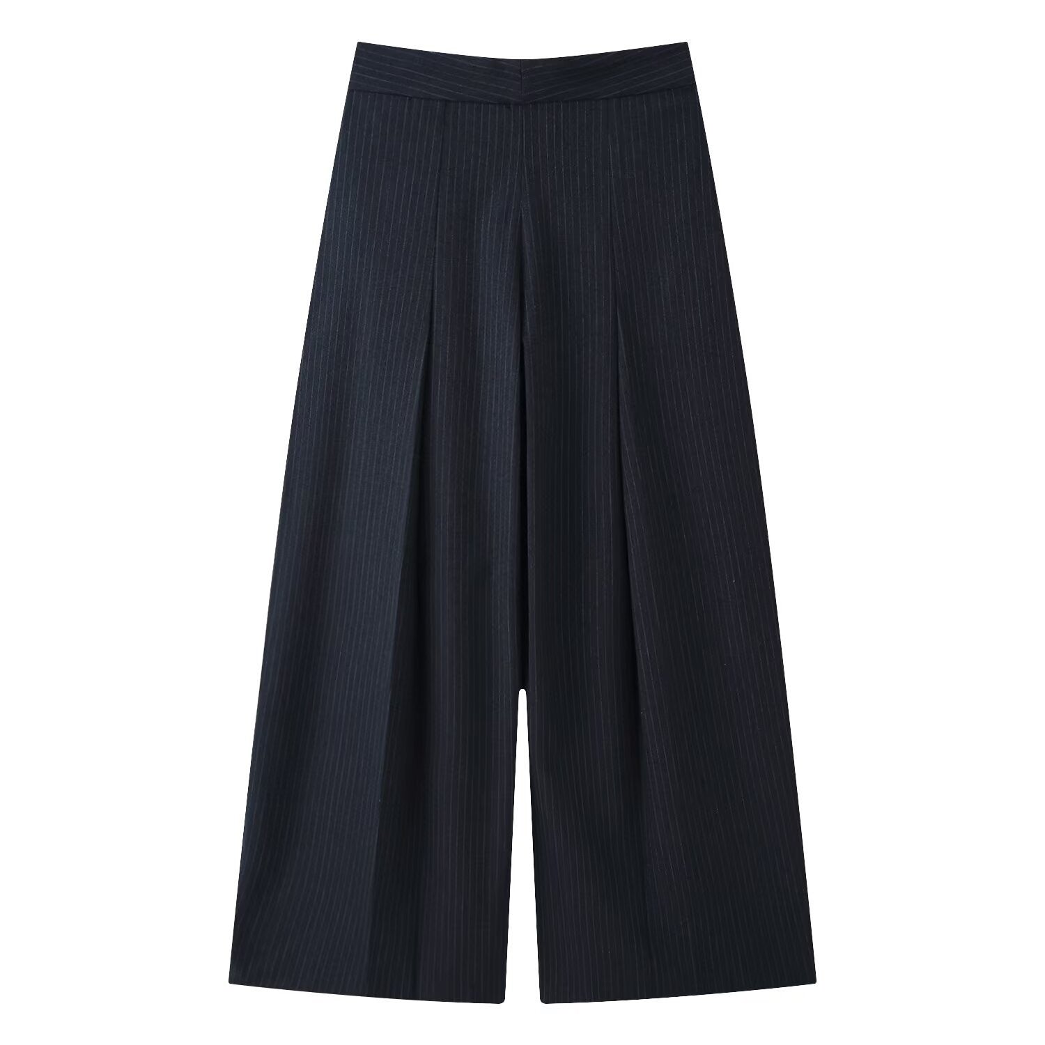 New pleated long pants