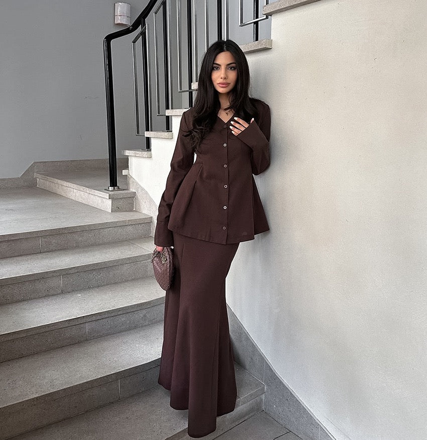 Cocoa grace gown