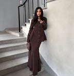 Cocoa grace gown