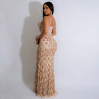 Spaghetti style dress