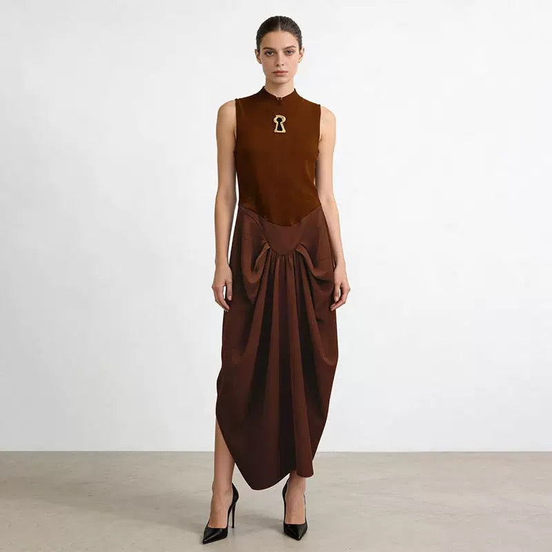 Sexy Ruched tank dress