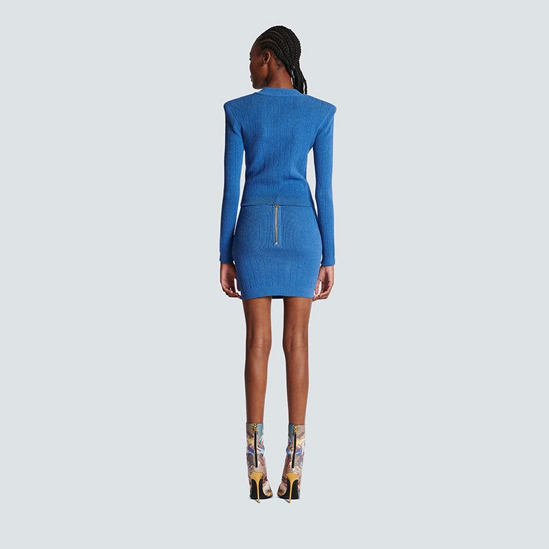Mid waist short skirt
