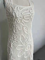 Knitted beach dress