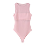 Mesh slim fit bodysuit