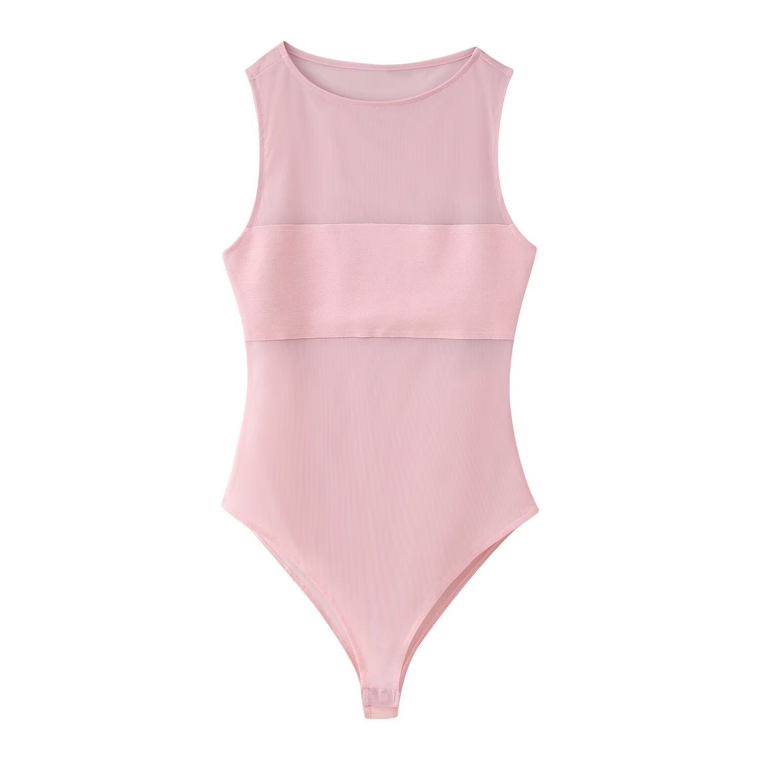 Mesh slim fit bodysuit
