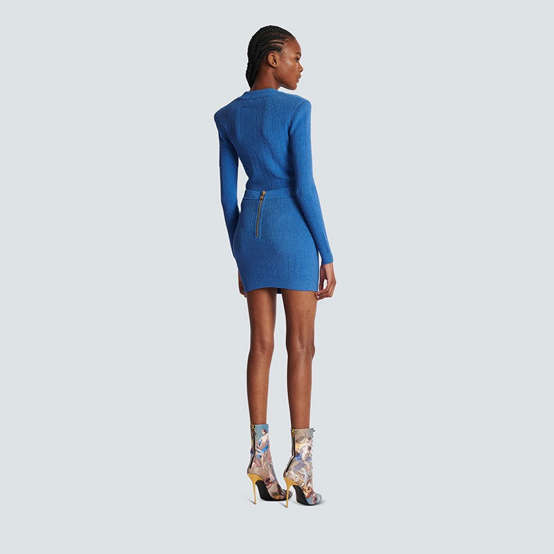 Mid waist short skirt