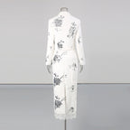 Sequined lapel set
