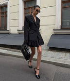 Lace blazer style