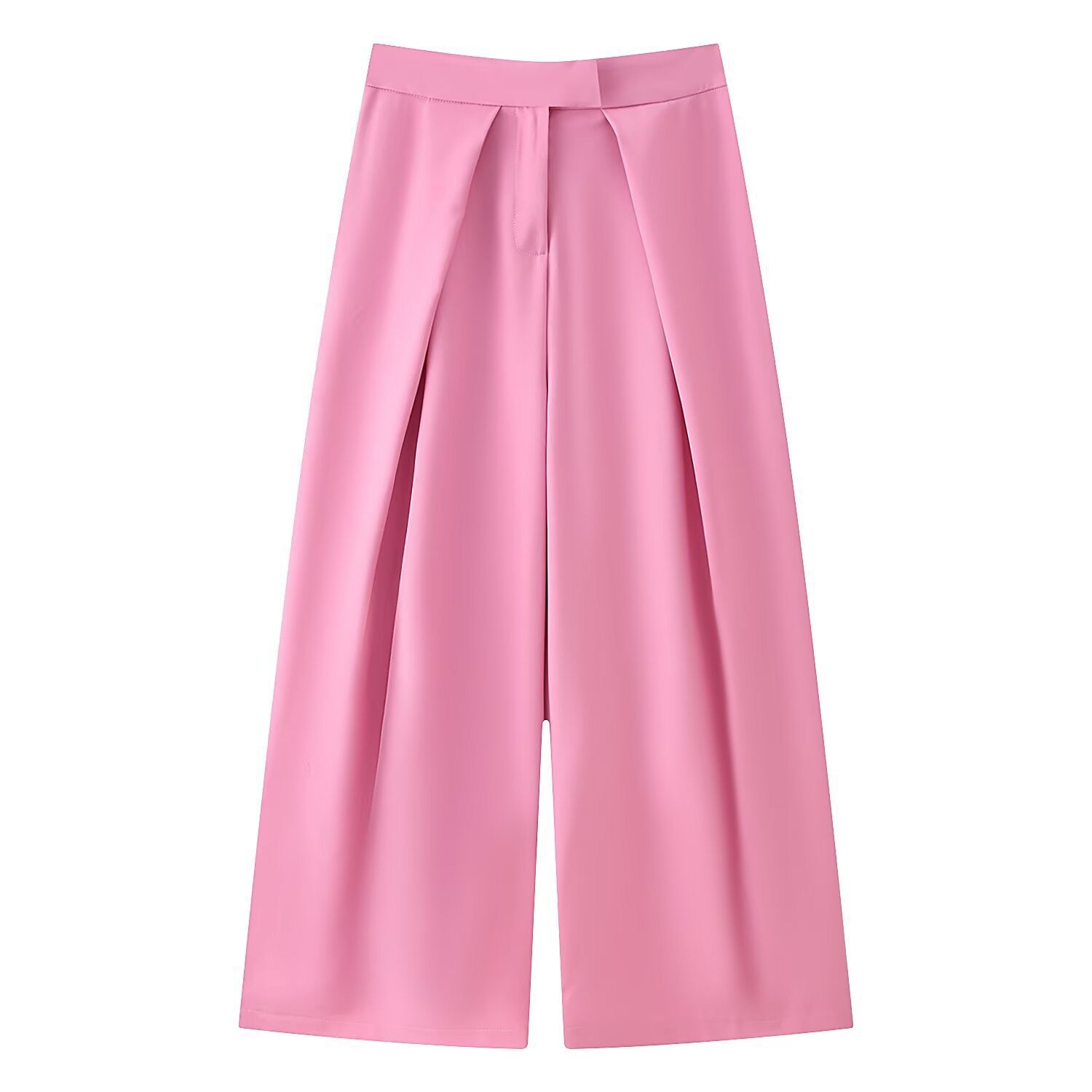 New pleated long pants