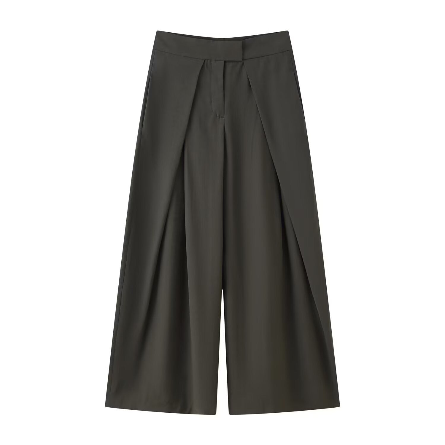 New pleated long pants