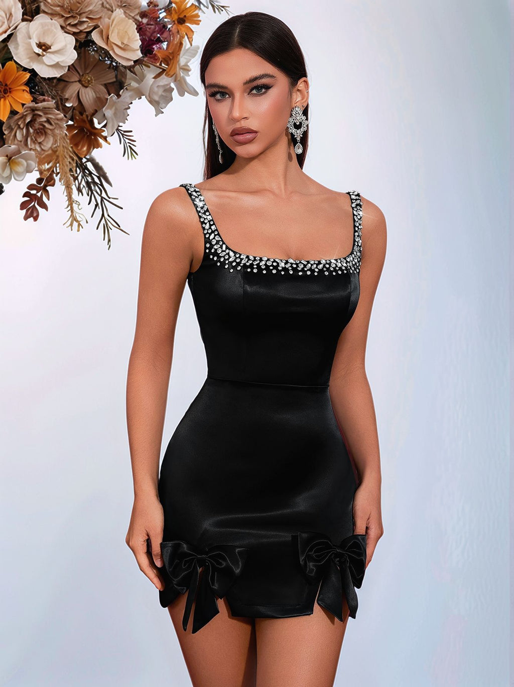 How knot evening dress