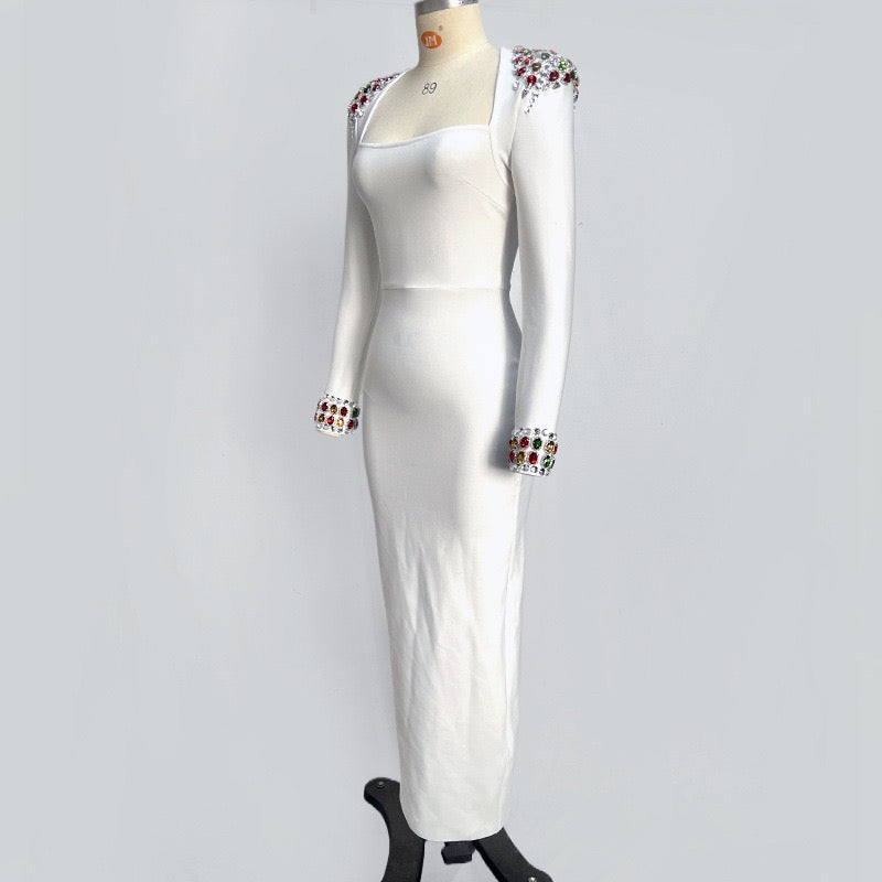 dress with diamonds