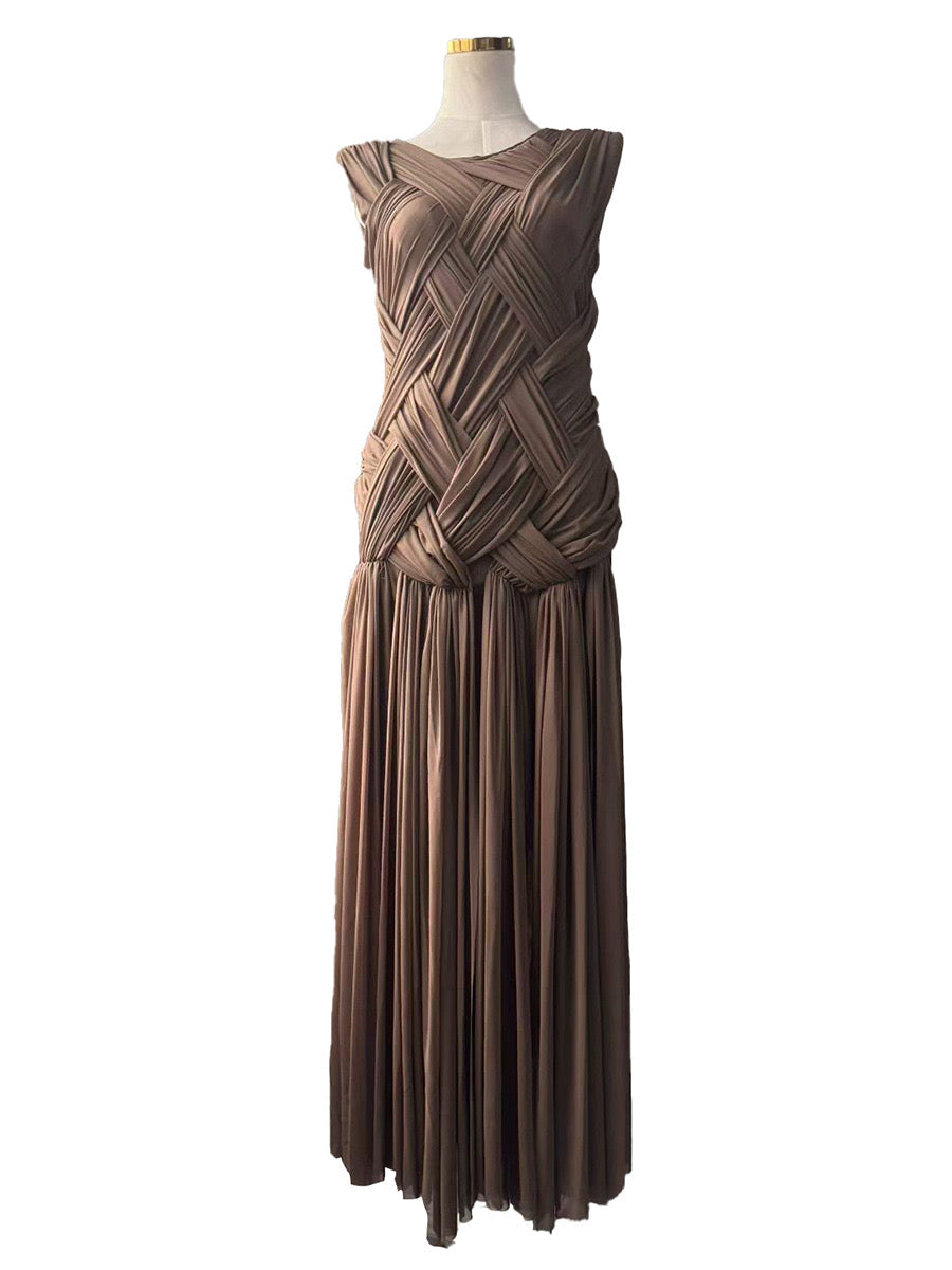 Bottega style dress