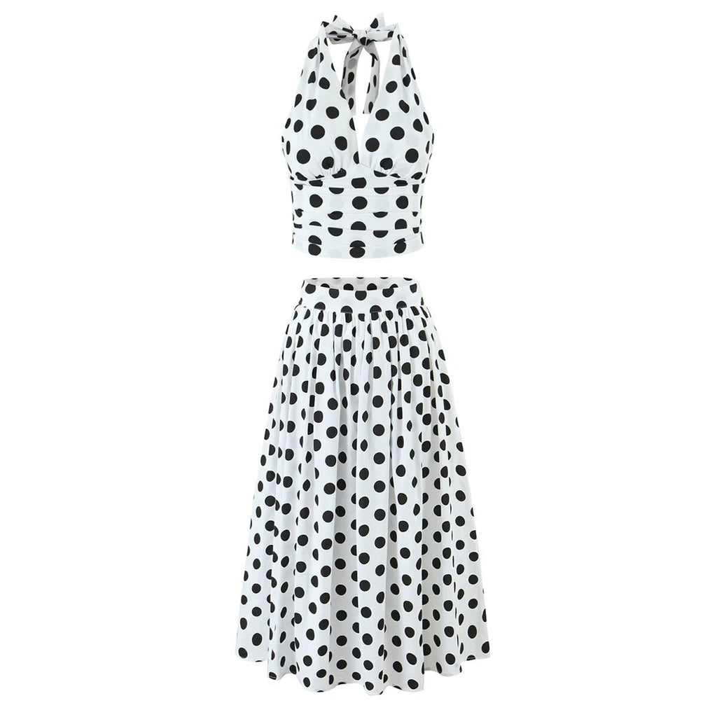 Polka dots trendy set