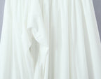 Fishbone French halter neck dress