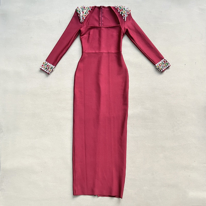 dress with diamonds