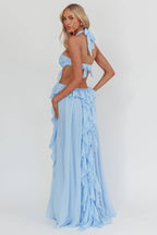 Sexy lace up backless