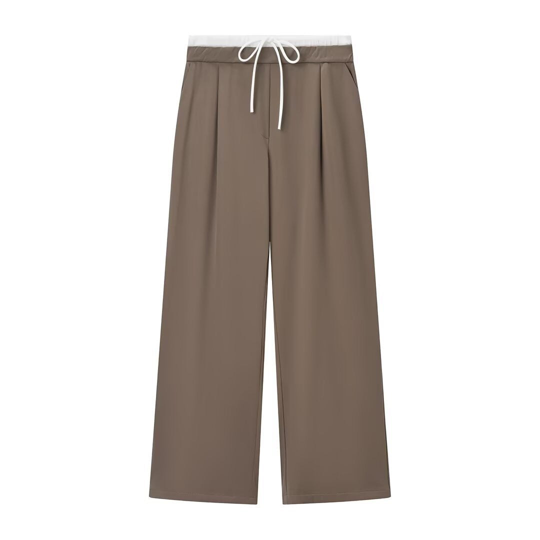 Layer waist pants
