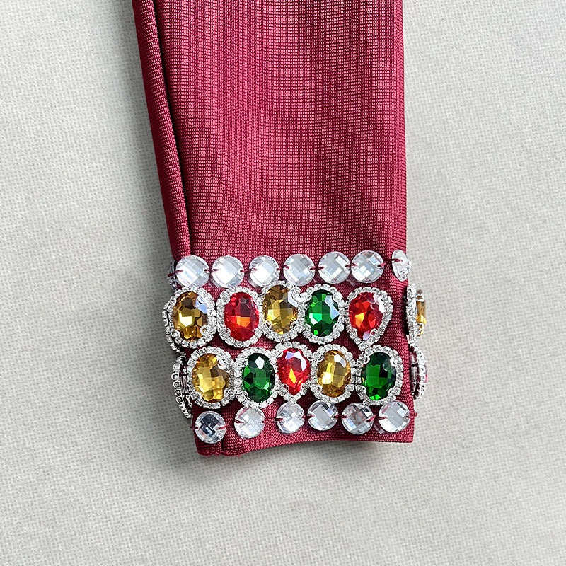 dress with diamonds