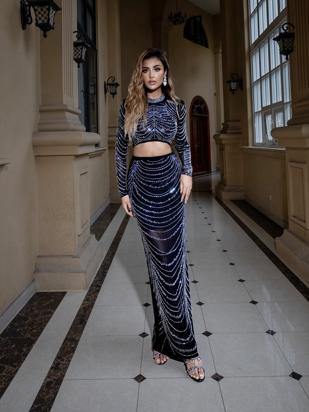 Sparkling sexy set