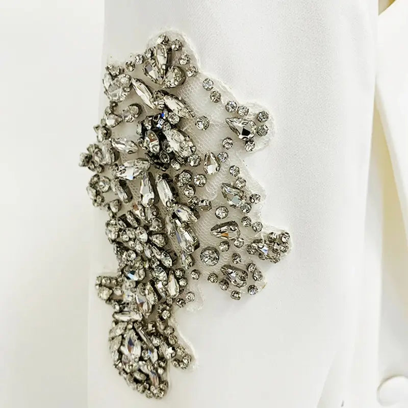 Beaded suit
