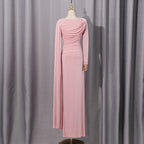 Draped Maxi Dress