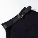 High waisted loose shorts