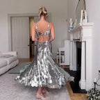 Heavy sequin beaded dress