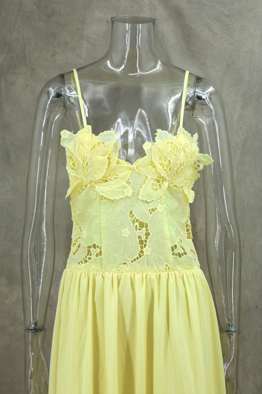 Embroidery floral dress